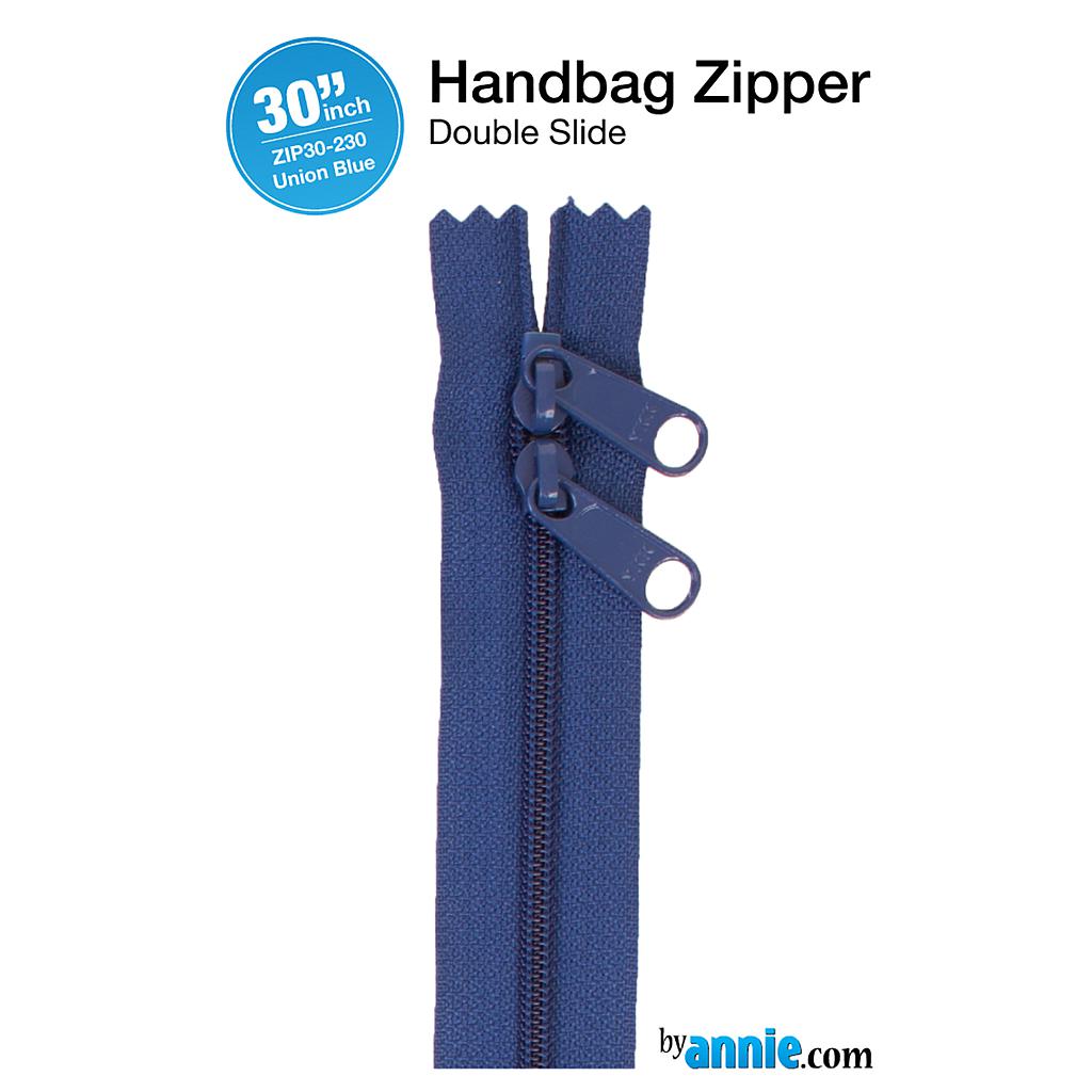 Handbag zipper 30inch-union blue 230