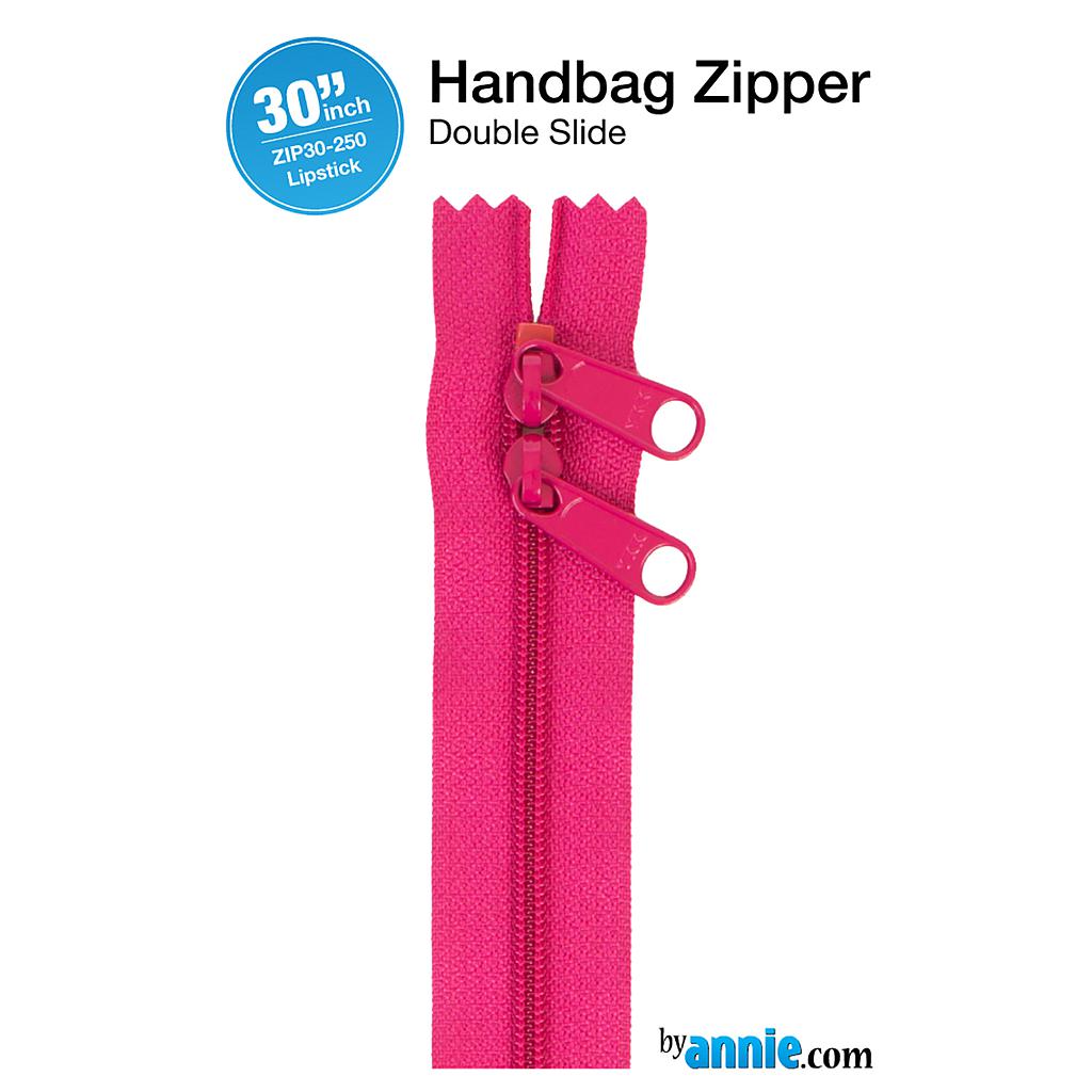 Handbag zipper 30inch-lipstick 250