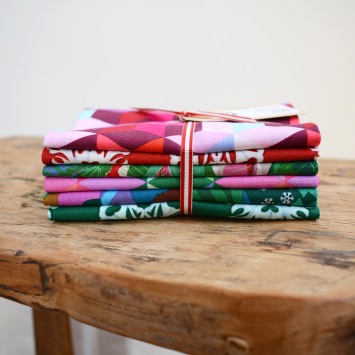 Anna Maria Textiles Fat quarters Cozy Christmas