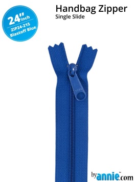 Handbag zipper 24inch-blastoff blue 215