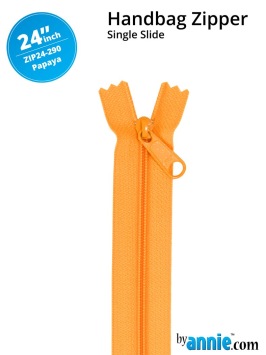 Handbag zipper 24inch-papaya 290