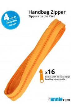 Handbag zipper 4 yards-papaya 290