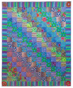 Stofpakket Kaffe Fassett Cool Steps