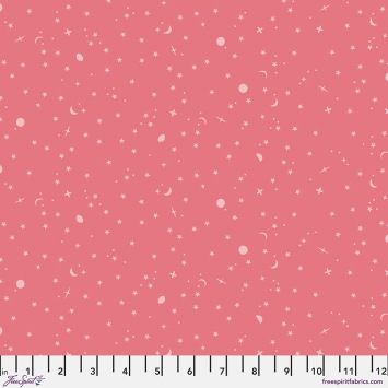 Tula Pink True Colors Space Sprinkles TP254 - sunburn