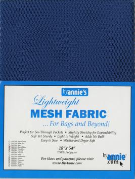 Mesh Fabric blastoff blue