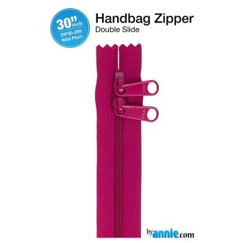 Handbag zipper 30inch-wild plum 258