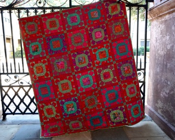 Kit Kaffe Fassett Quilt Along 2021 - scarlet