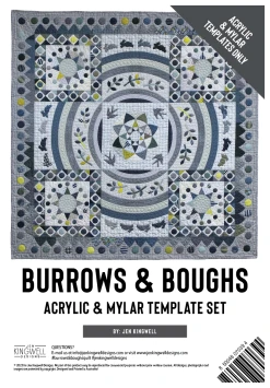 Burrows + Boughs Mylar & Acrylic Template Set
