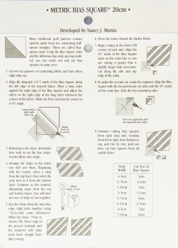 Metric Bias Square 20 cm