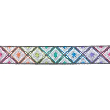 Woven Ribbon Stargazer - storm
