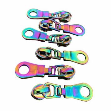 Zipper Pulls Rainbow