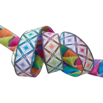 Woven Ribbon Stargazer - storm